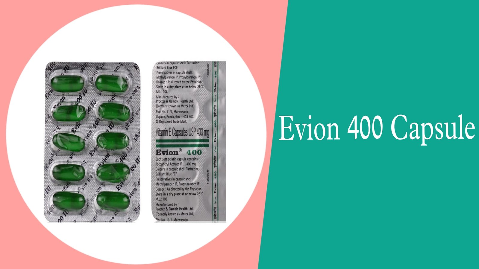 Evion 400 Capsule in Hindi: उपयोग, दुष्प्रभाव, सावधानियांं